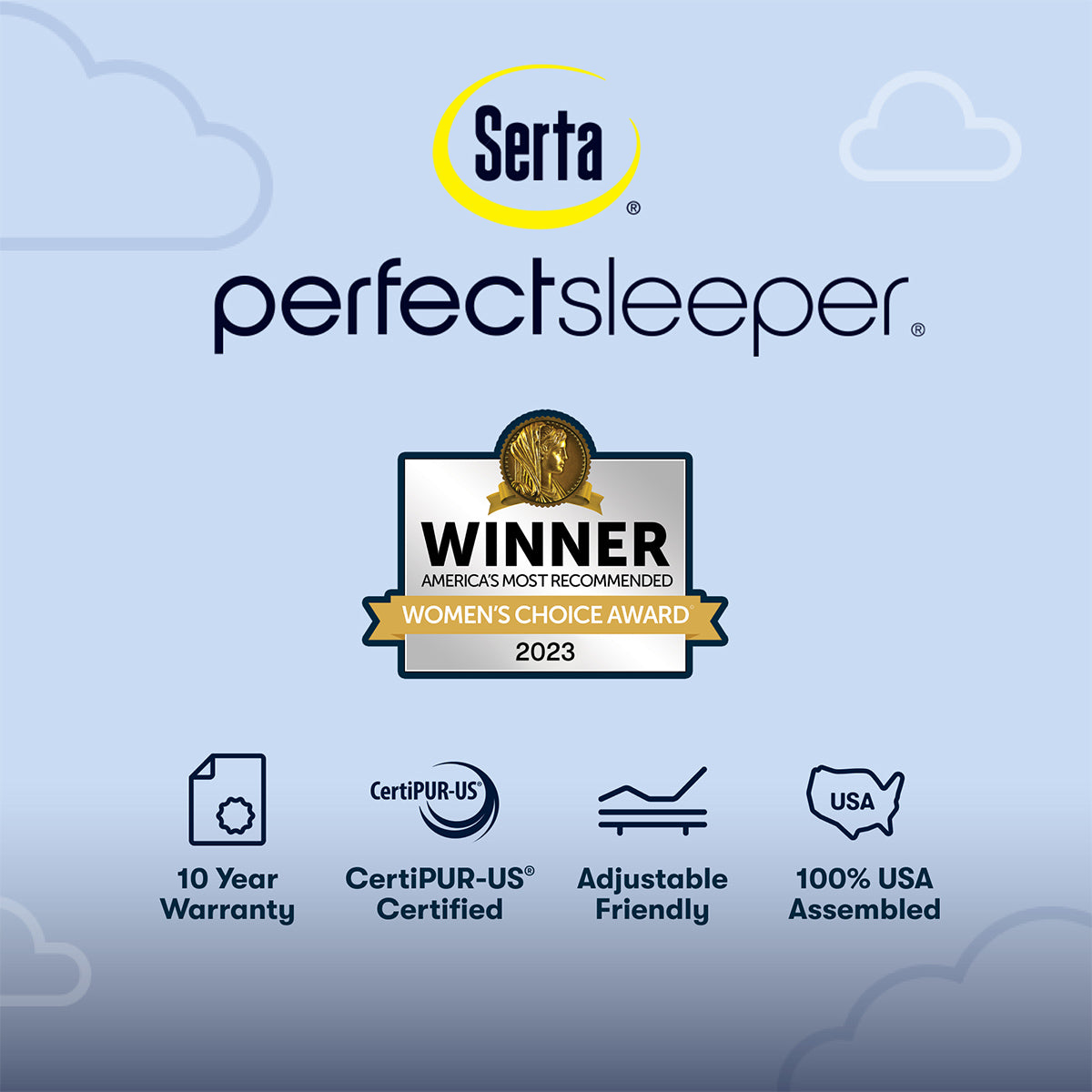 Serta Perfect Sleeper® Nurture Night 13.5" Medium Mattress