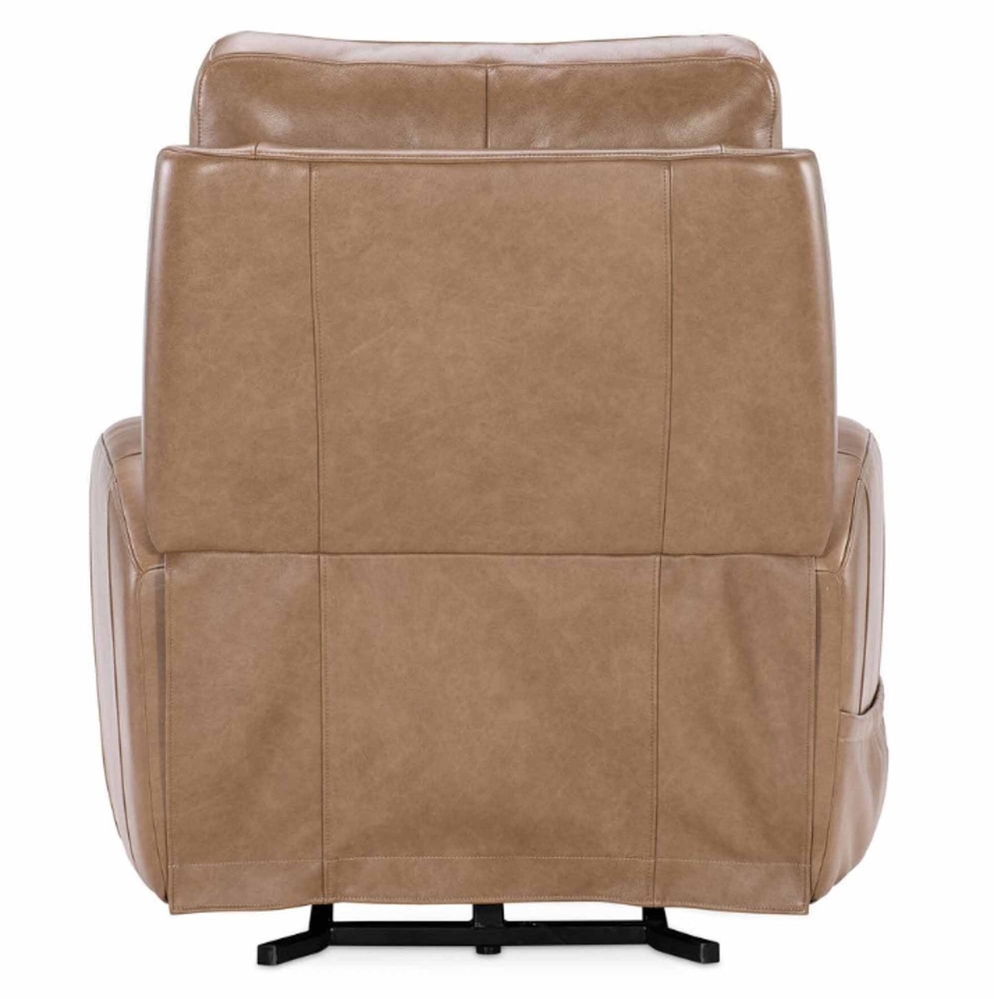 Raze Leather Power Lift Recliner With Articulating Headrest And Lumbar In Light Brown