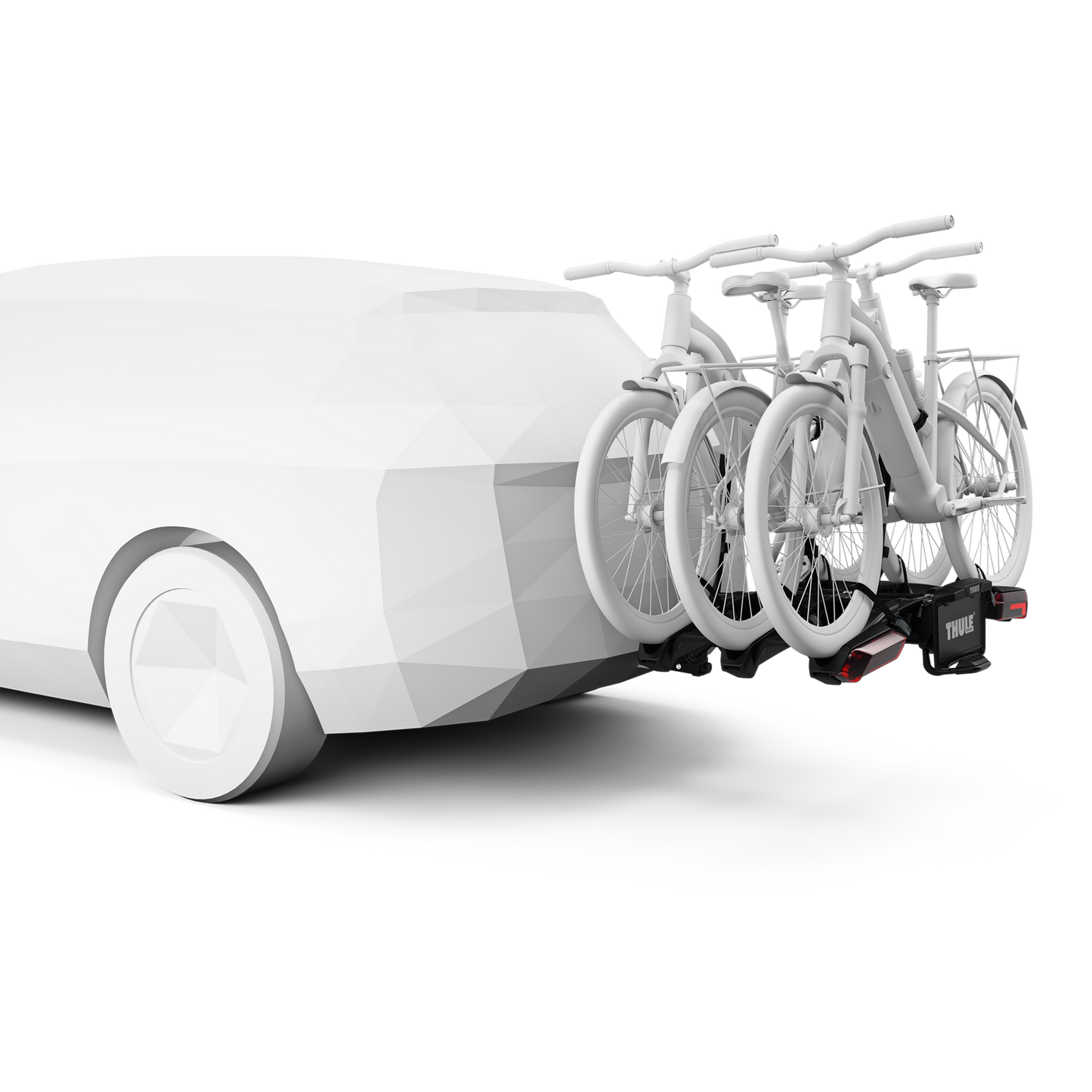 Epos 3 With Lights Hitch-Mount Platform Bike Racks