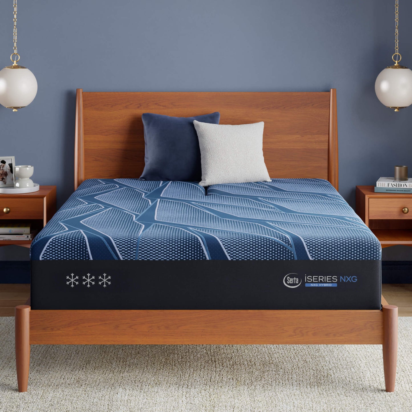 Serta iSeries NXG 3500 Firm Hybrid Mattress (Cooling + 5-Zone Support)