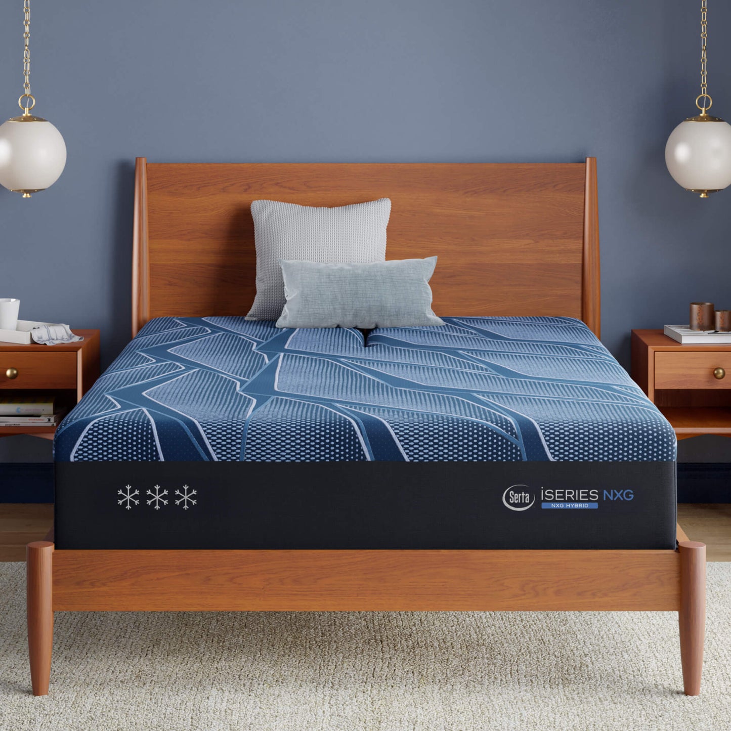 Serta iSeries NXG 3500 Medium Hybrid Mattress (Cooling + 5-Zone Support)