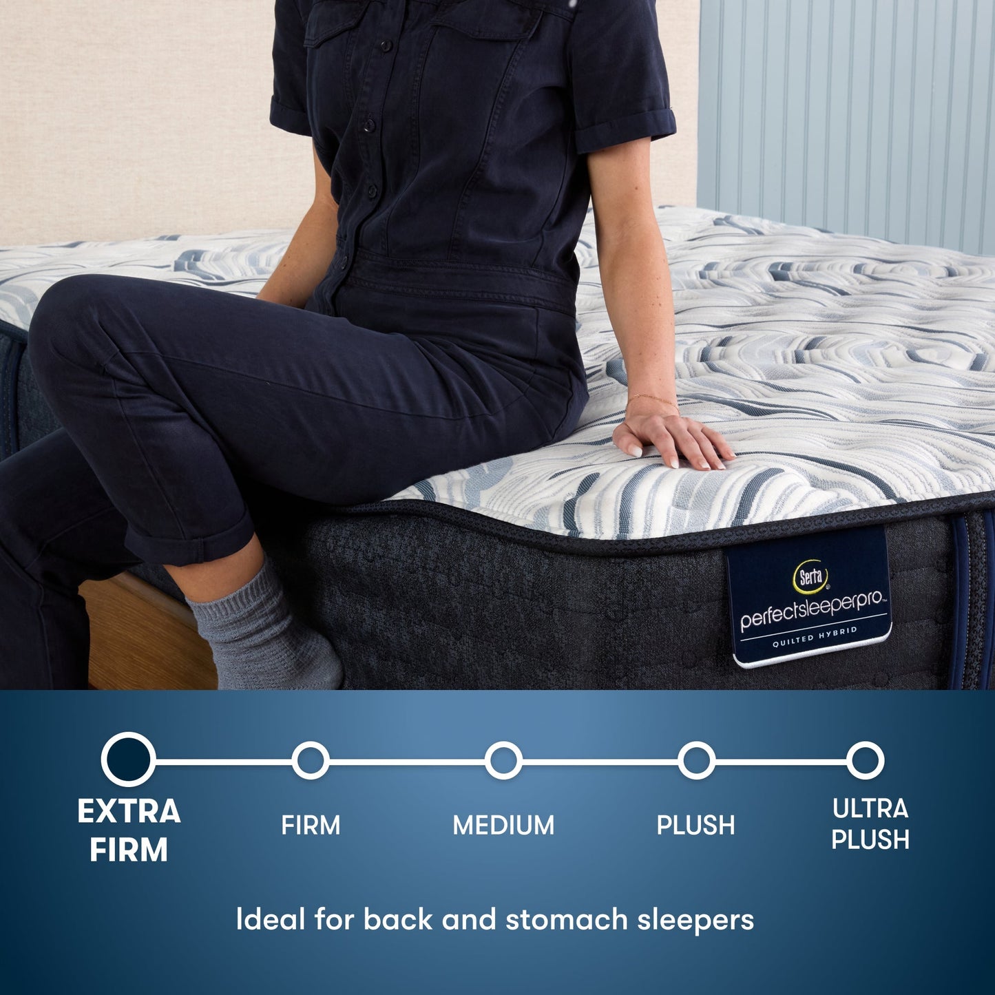 Serta Perfect Sleeper Pro Hampton 13.5" Extra Firm Mattress