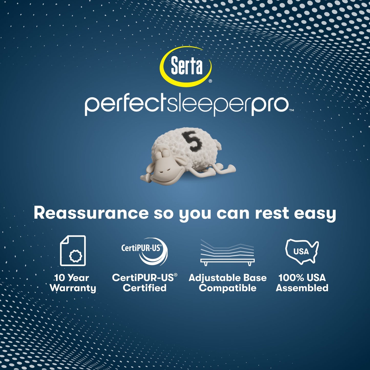 Serta Perfect Sleeper Pro Dublin 13.75" Medium Firm Mattress