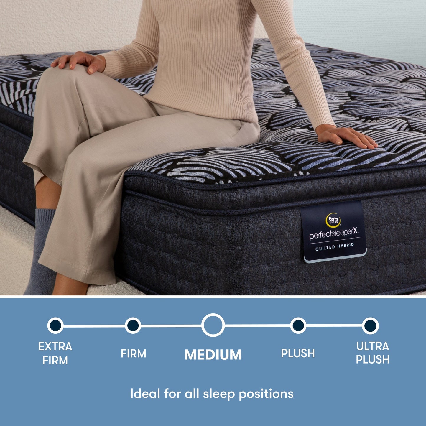 Serta Perfect Sleeper X™ Quilted Lexton Medium Pillow Top Mattress