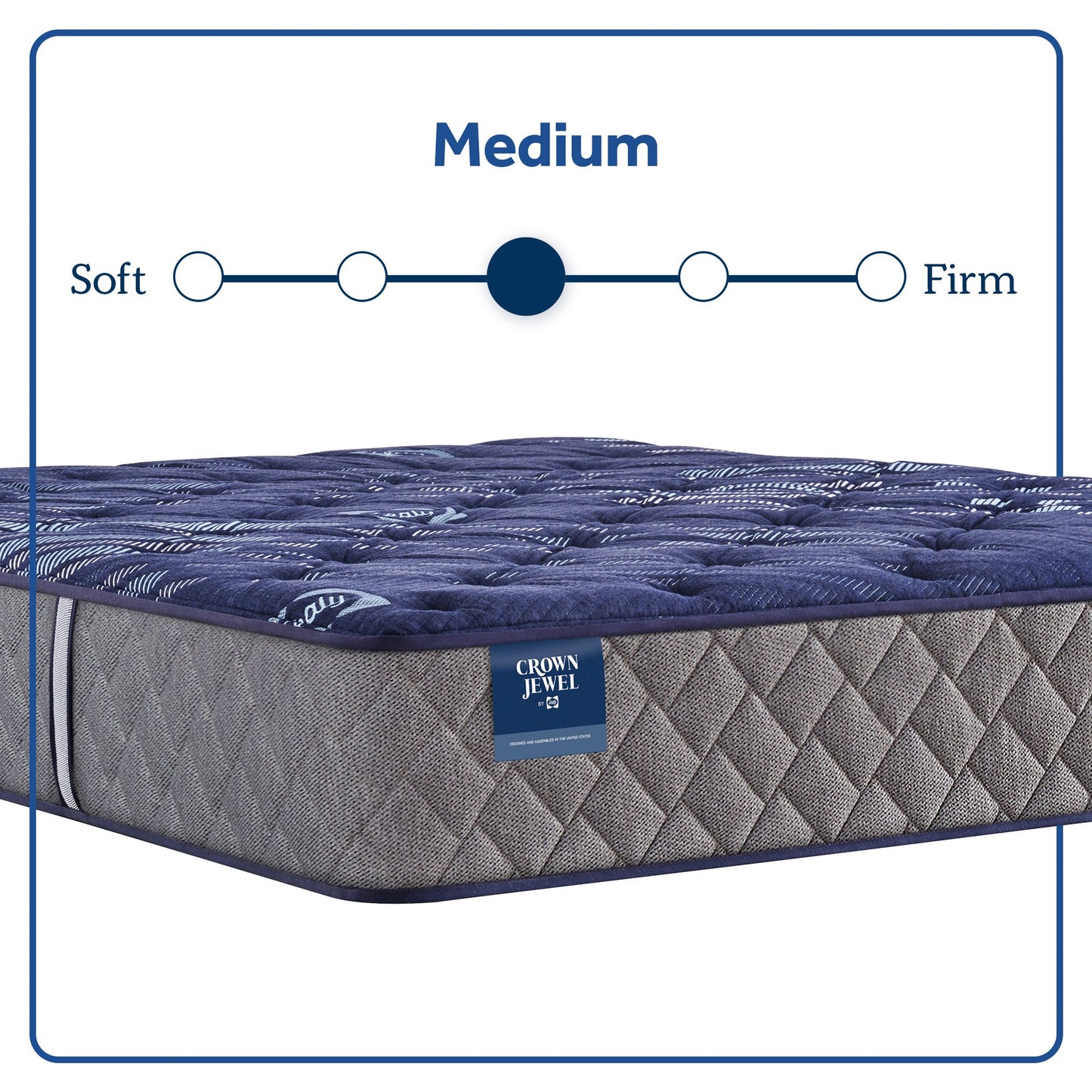 Eighth & Park Medium Tight Top 14.5" Mattress