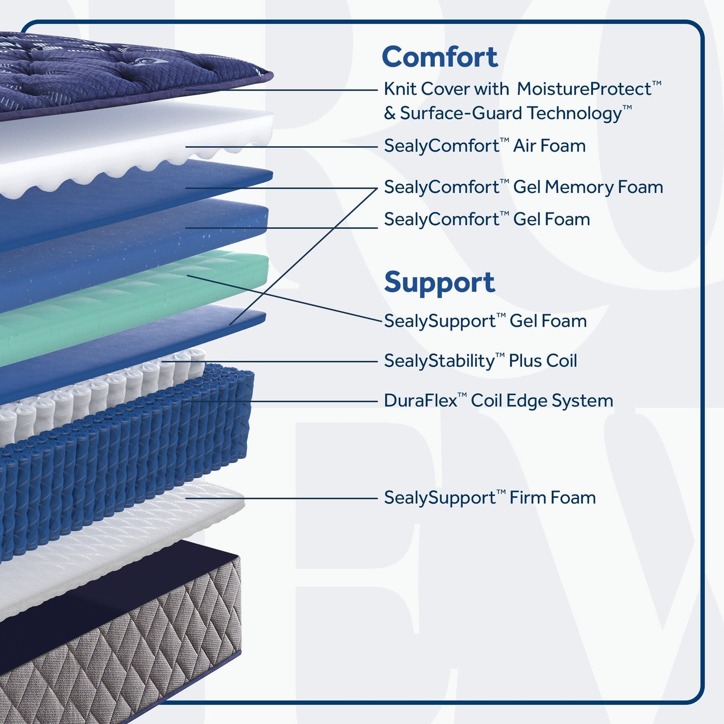 Eighth & Park Medium Tight Top 14.5" Mattress