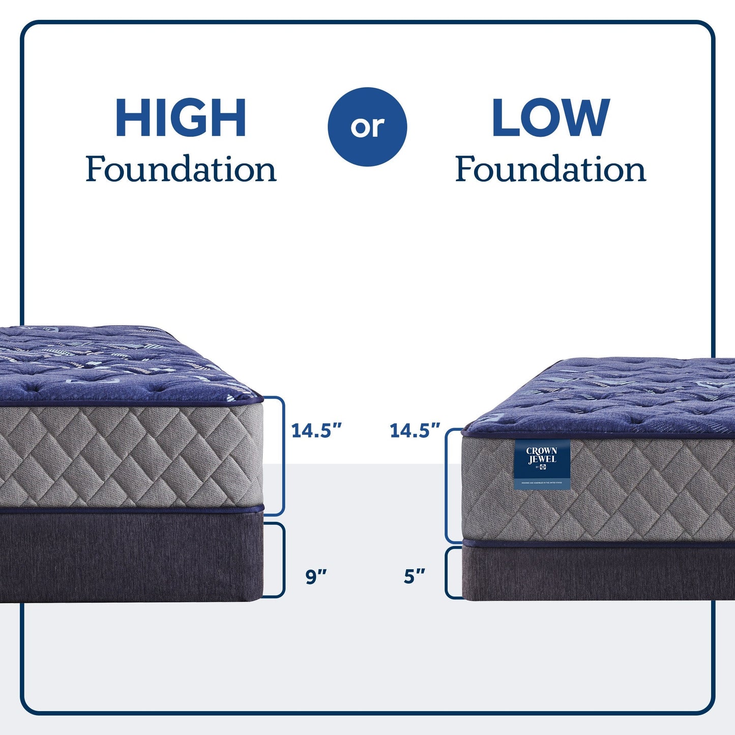 Eighth & Park Medium Tight Top 14.5" Mattress
