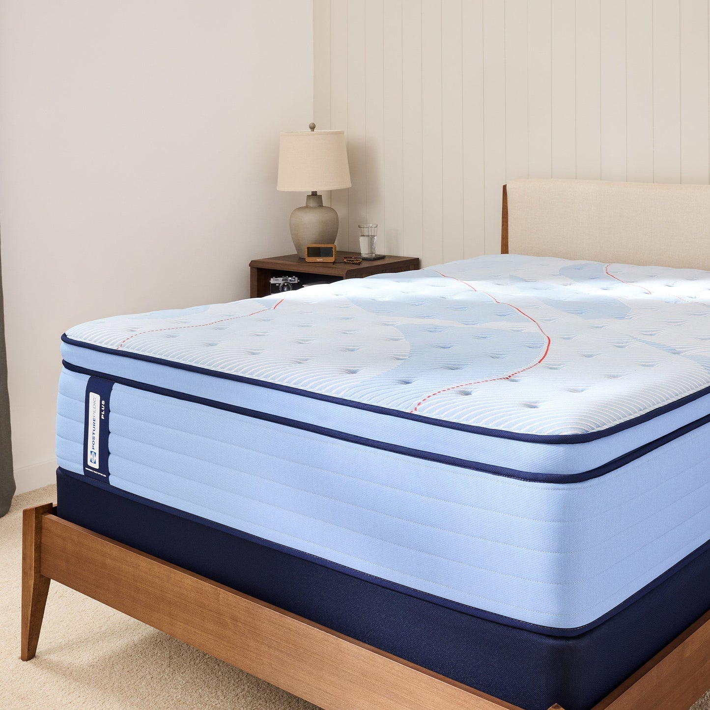 Sealy Posturepedic Plus Spring Paterson II 15" Soft Euro Pillowtop Mattress