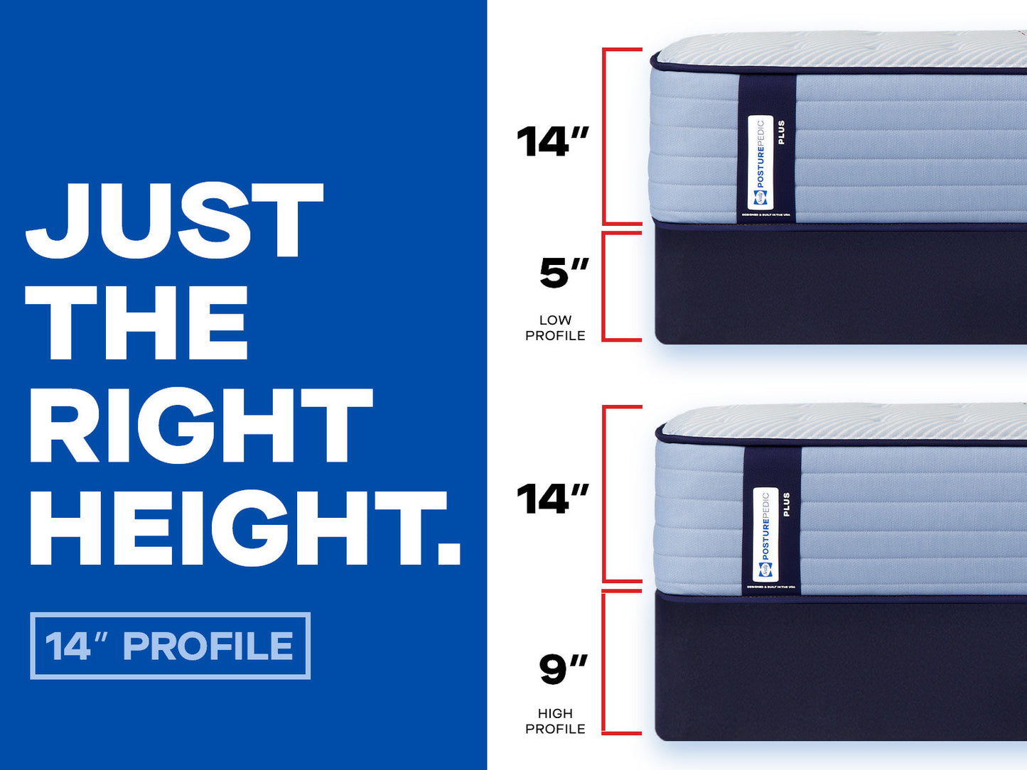 Sealy Posturepedic Plus Spring Paterson II 14" Soft Tight Top Mattress