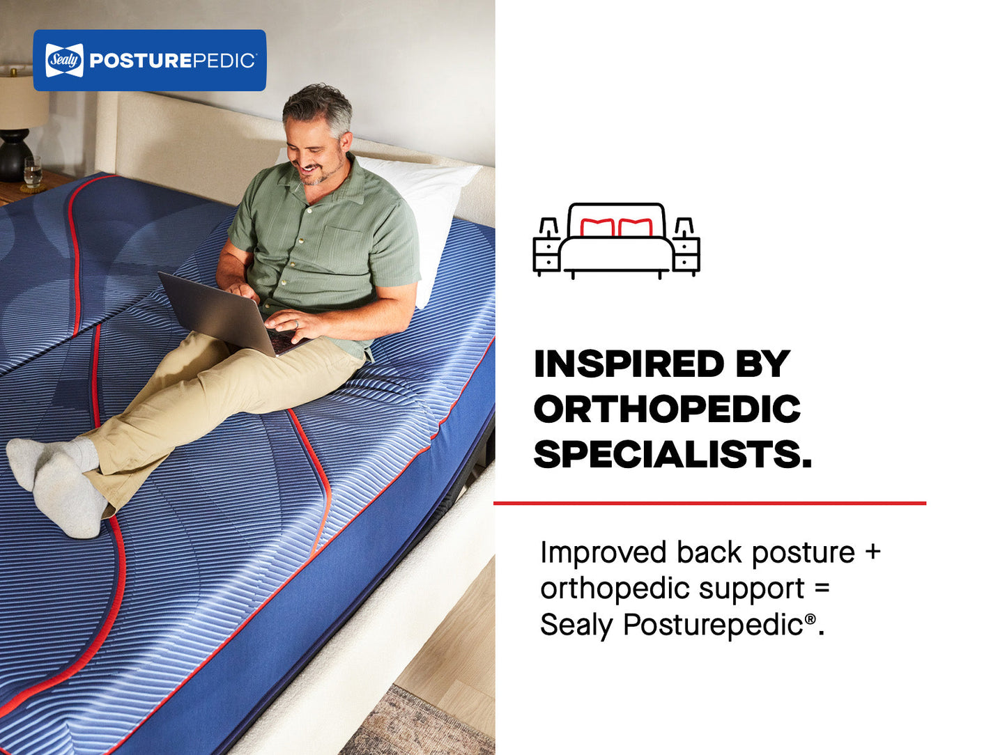 Sealy Posturepedic Pro Spring Dupont II 15" Medium Euro Pillowtop Mattress