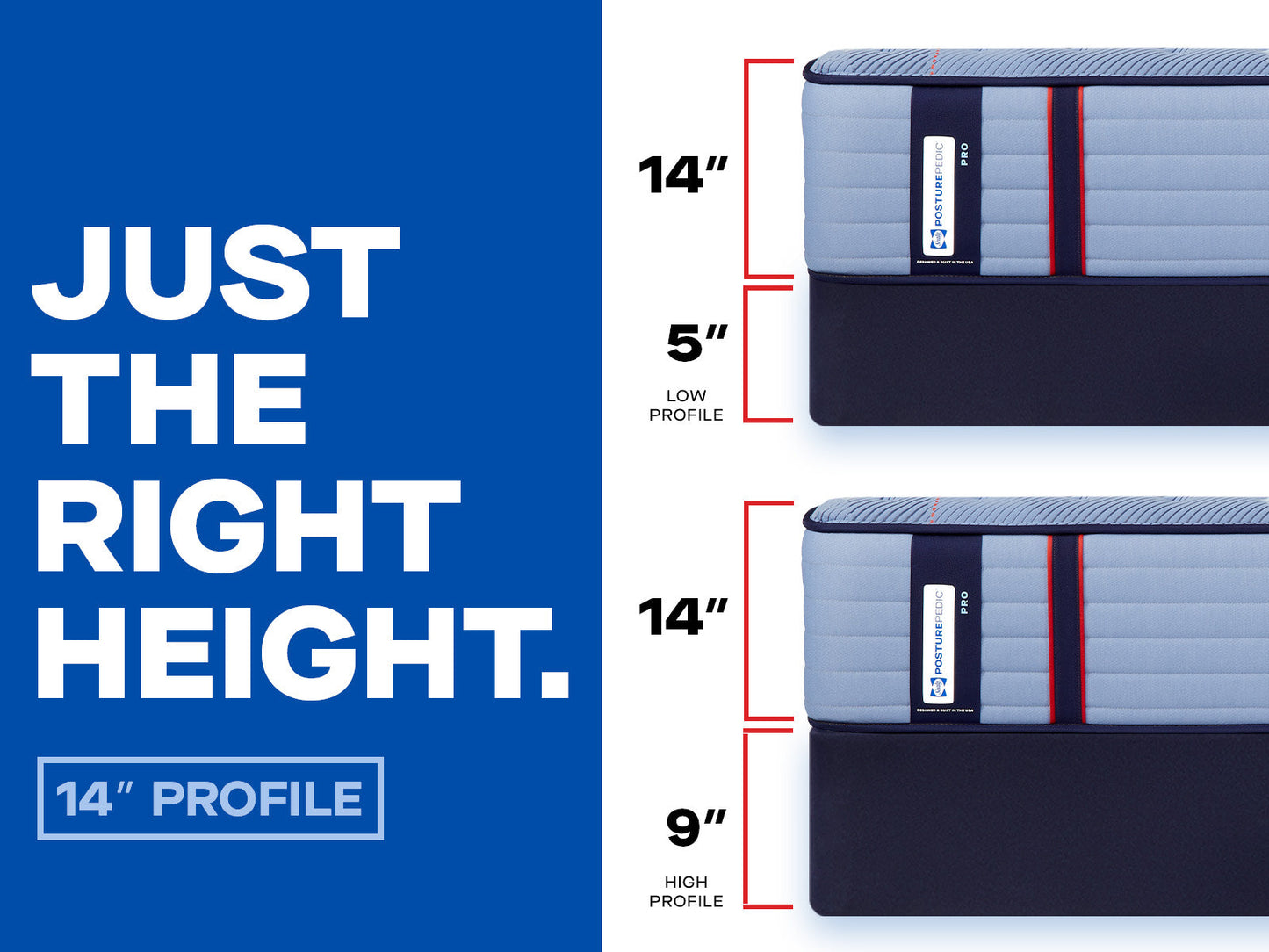 Sealy Posturepedic Pro Spring Dupont II 14" Soft Tight Top Mattress