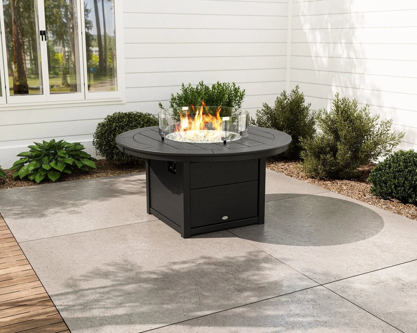 POLYWOOD 48″ Round Fire Pits Tables