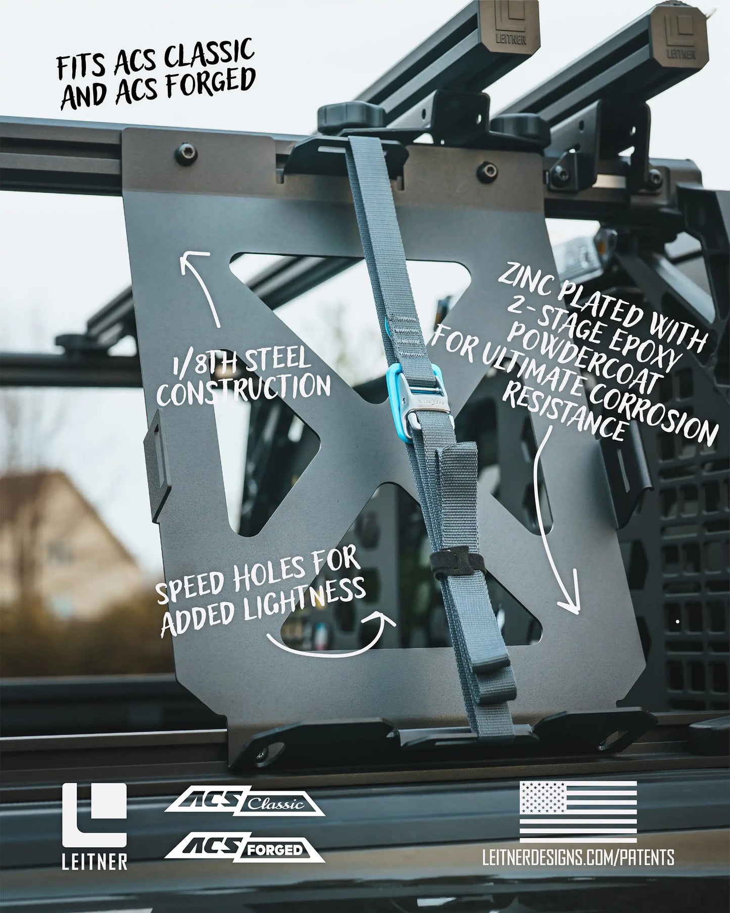 Acs Forged - 20L Jerry Can Holder