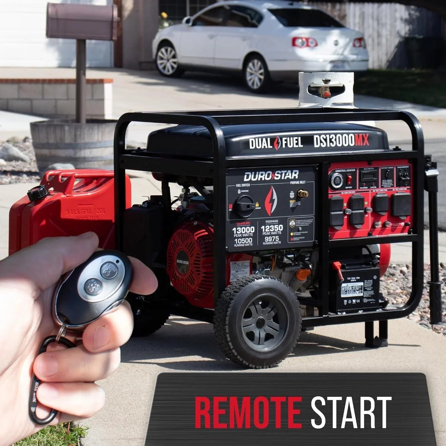 DuroMax DS13000MX Dual Fuel Portable Generators.