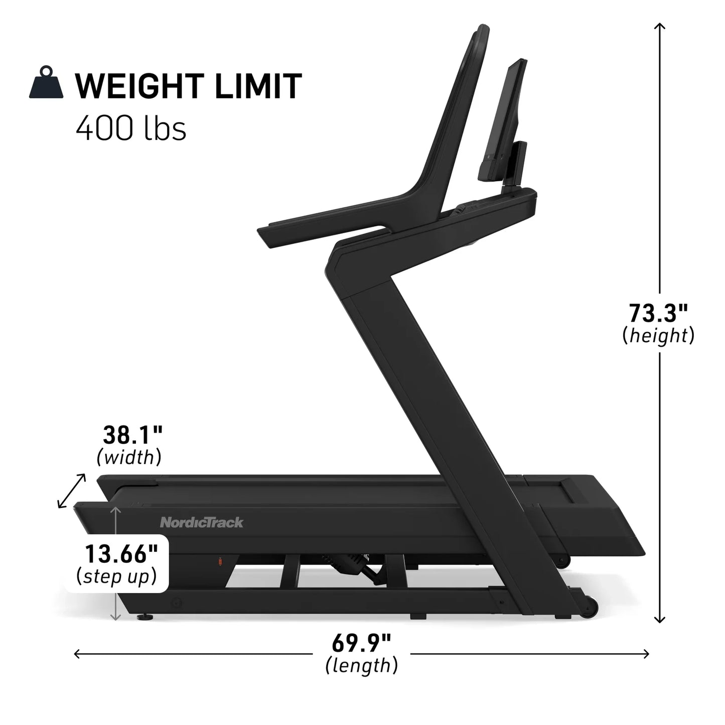 NordicTrack X24 Incline Trainers Treadmills