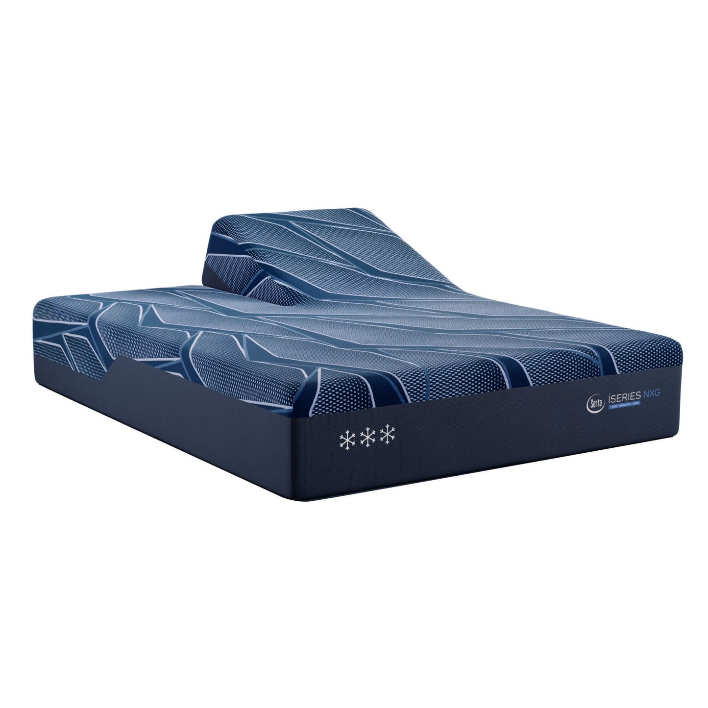 Serta iSeries NXG 3500 Medium Mattress - Balanced Cooling Foam Support for All Sleep Positions
