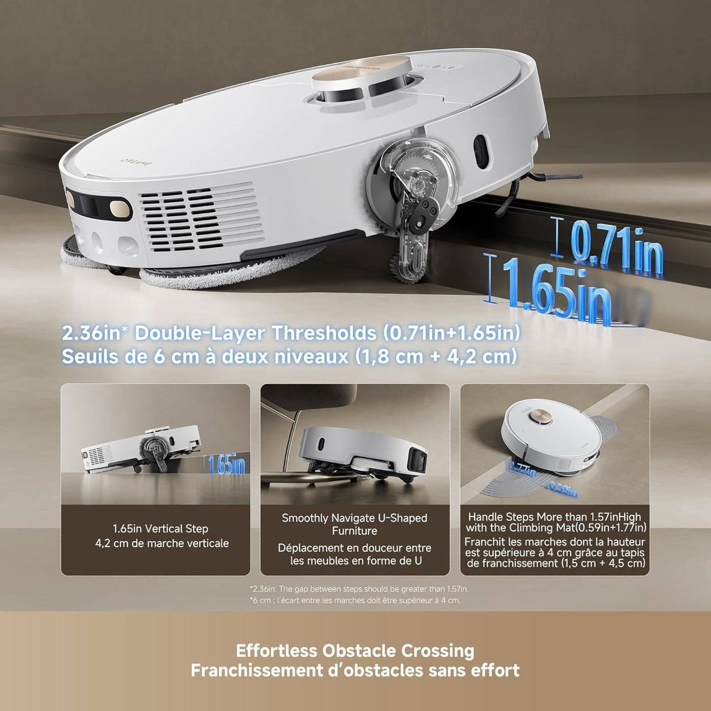 DREAME L50 Ultra Robot Vacuum Mop 19,500Pa Auto-Empty