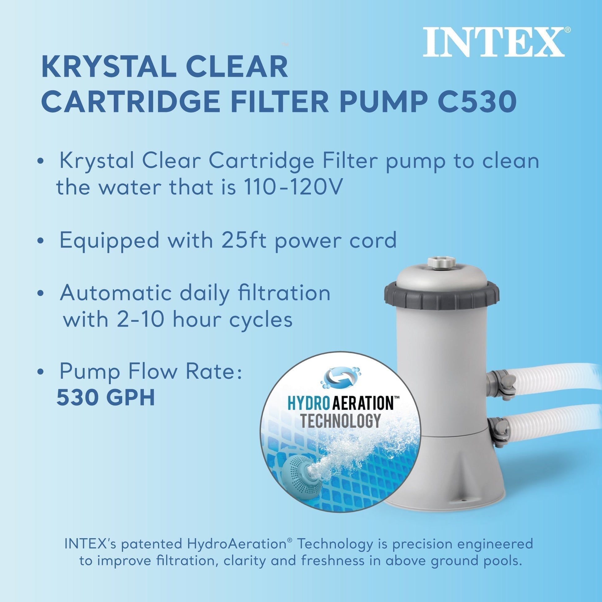 INTEX 12' x 30" Metal Frame Above Ground Pool, Filter, Cover, & Maintenance Kit image 2