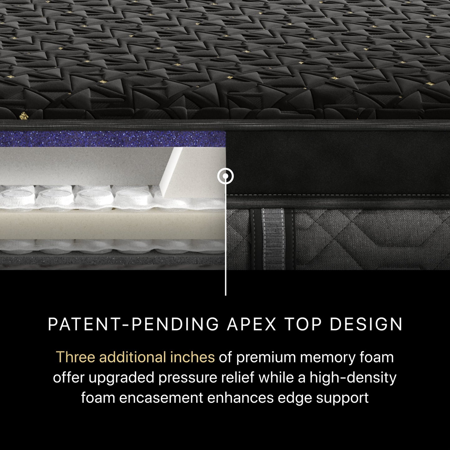 Beautyrest Black® Hybrid Series Four Firm Apex Top Mattress