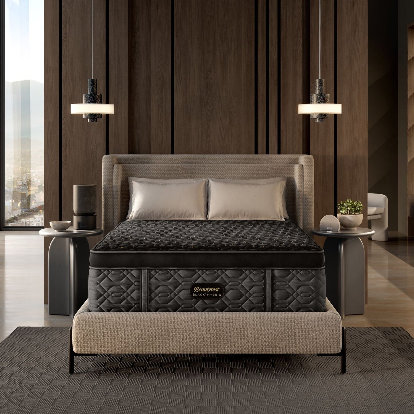Beautyrest Black® Hybrid Series Four Firm Apex Top Mattress