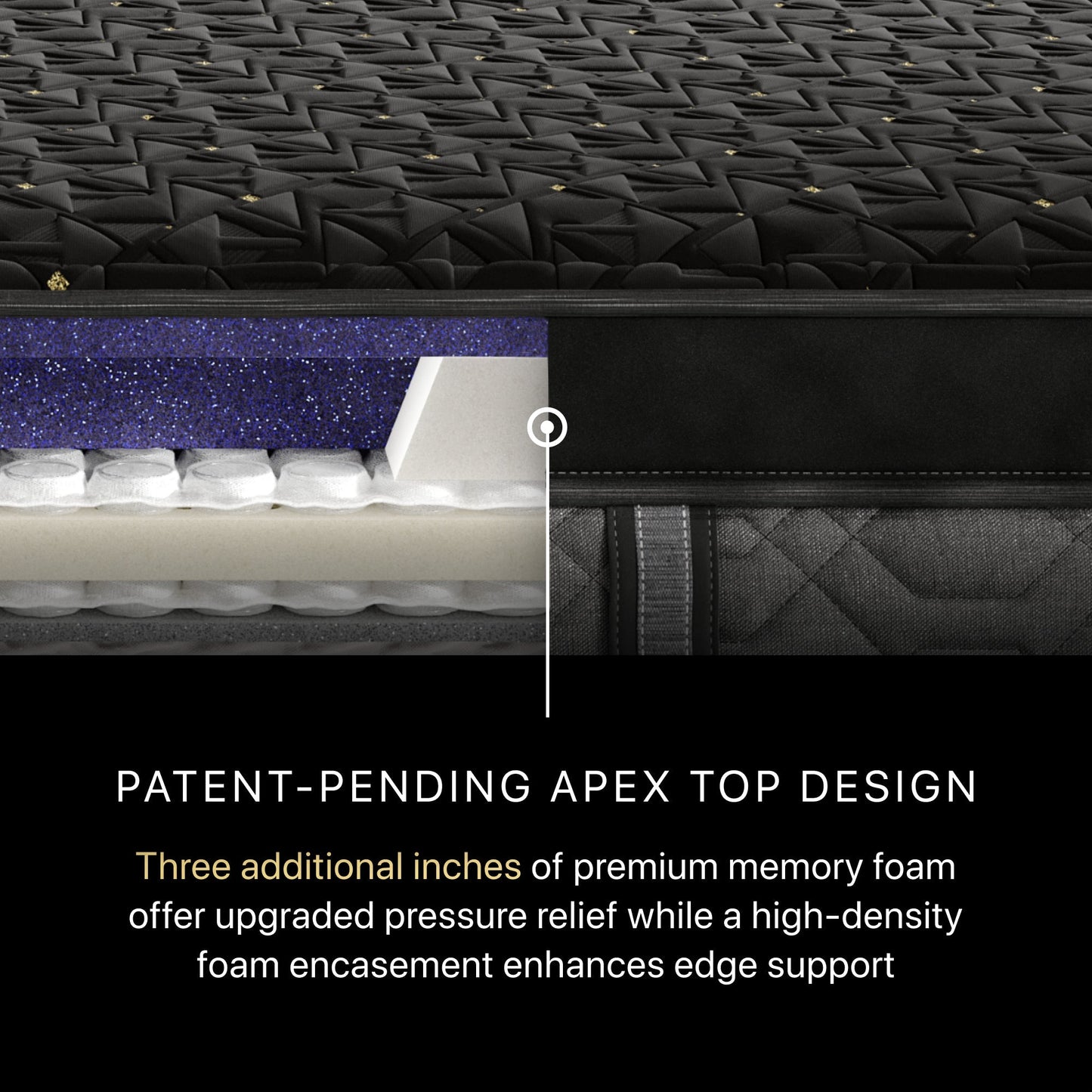 Beautyrest Black® Hybrid Series Four Plush Apex Top Mattress