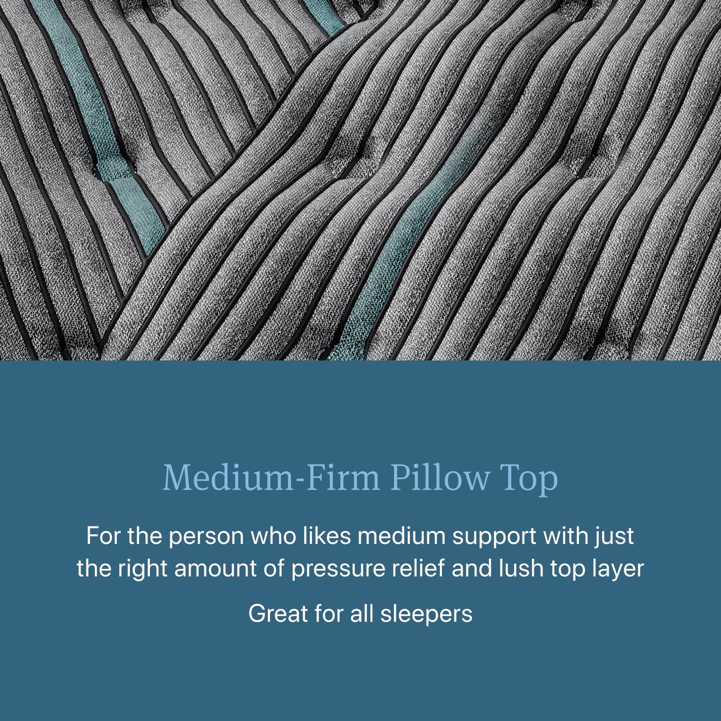 Beautyrest Core Level Two Medium-Firm Pillow Top Mattress