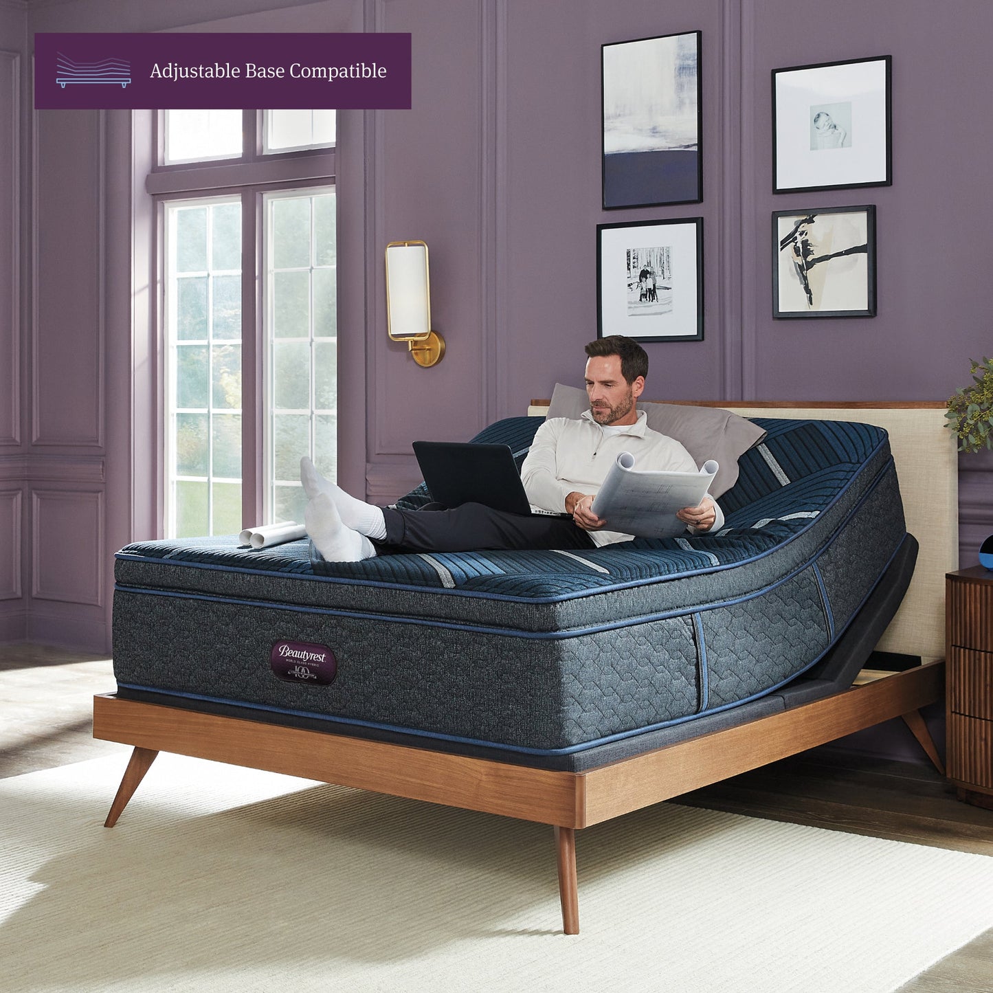 Beautyrest World Class™ Level 4 Hybrid Firm Mattress