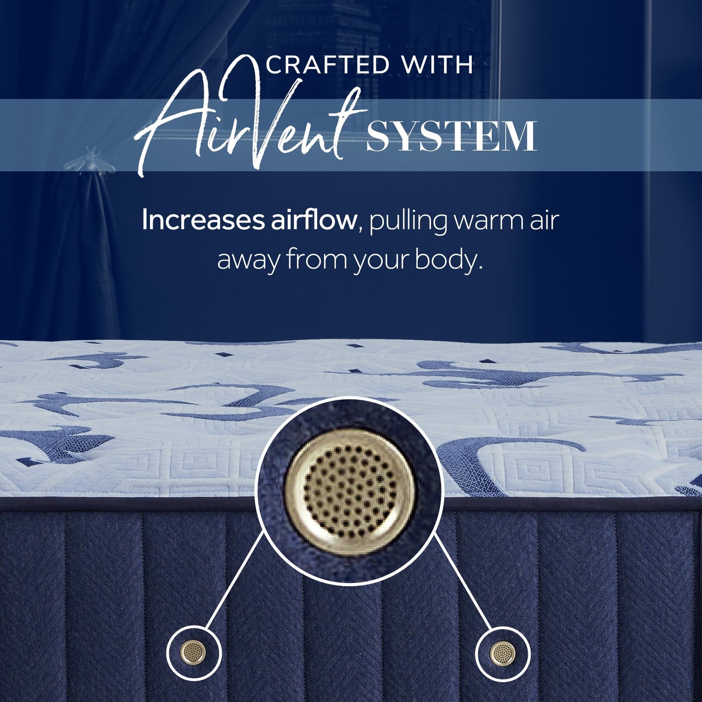 Stearns & Foster Estate Firm Euro Pillow Top Mattress