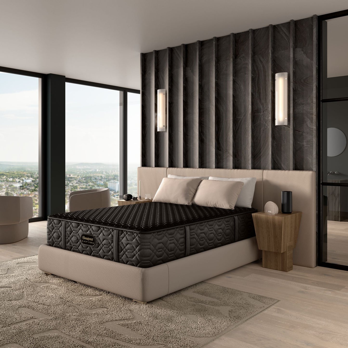 Beautyrest Black Hybrid Series Three Medium Mattress