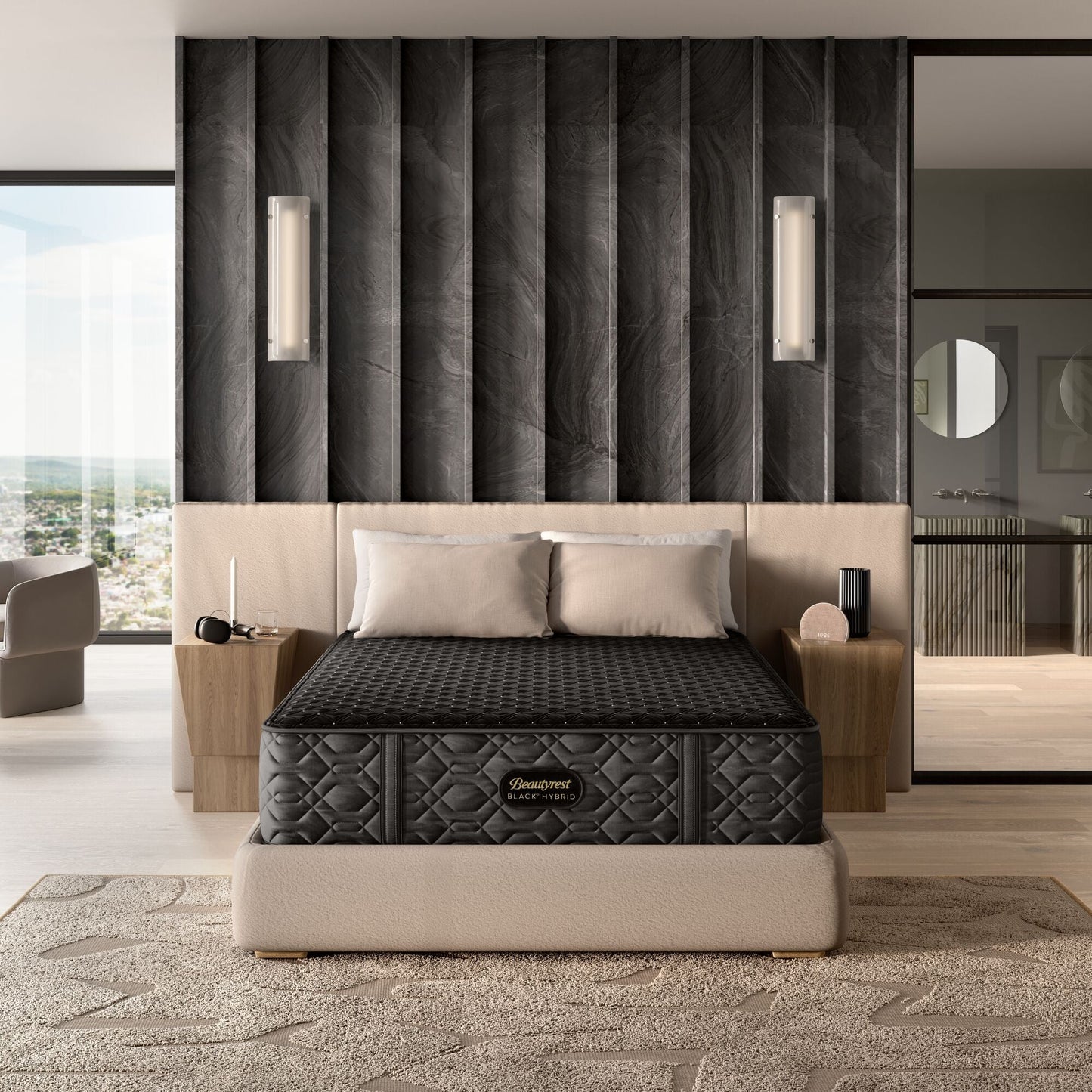 Beautyrest Black Hybrid Series Three Medium Mattress