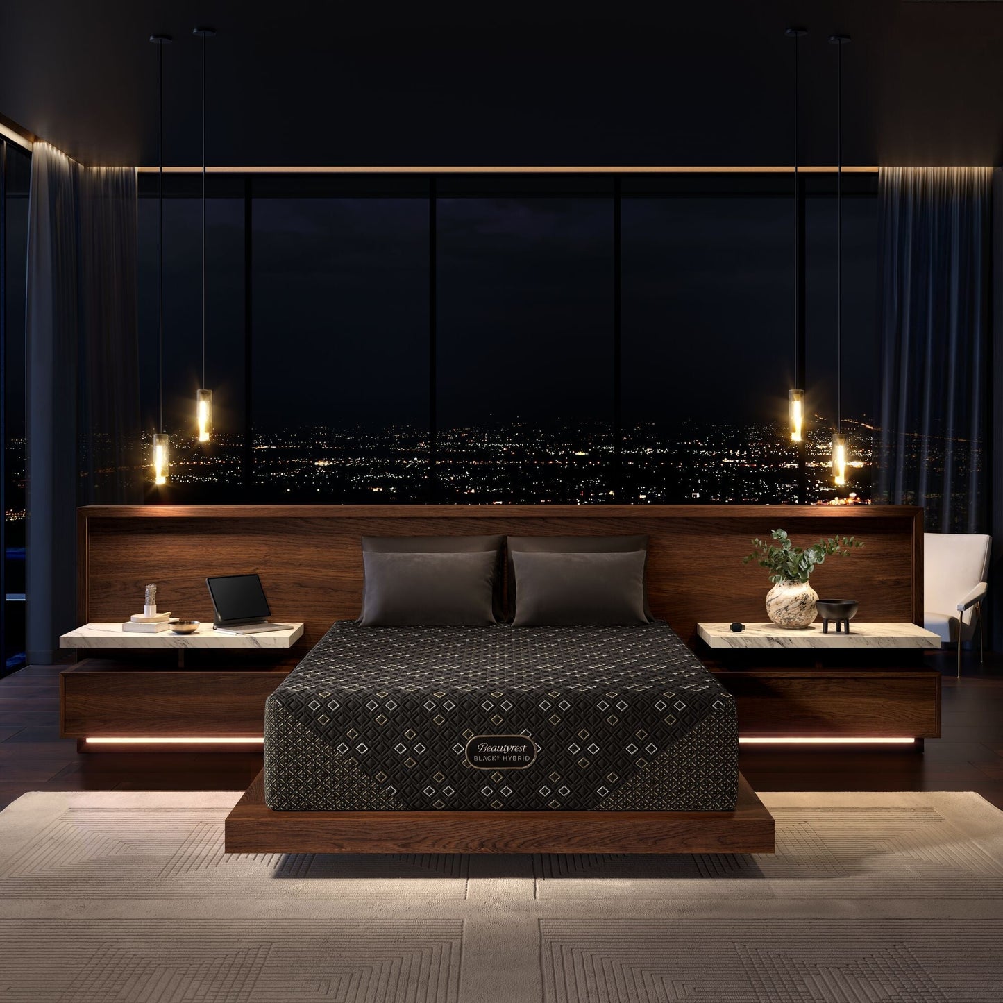 Beautyrest Black XCS Series Five Plush Hybrid Mattress