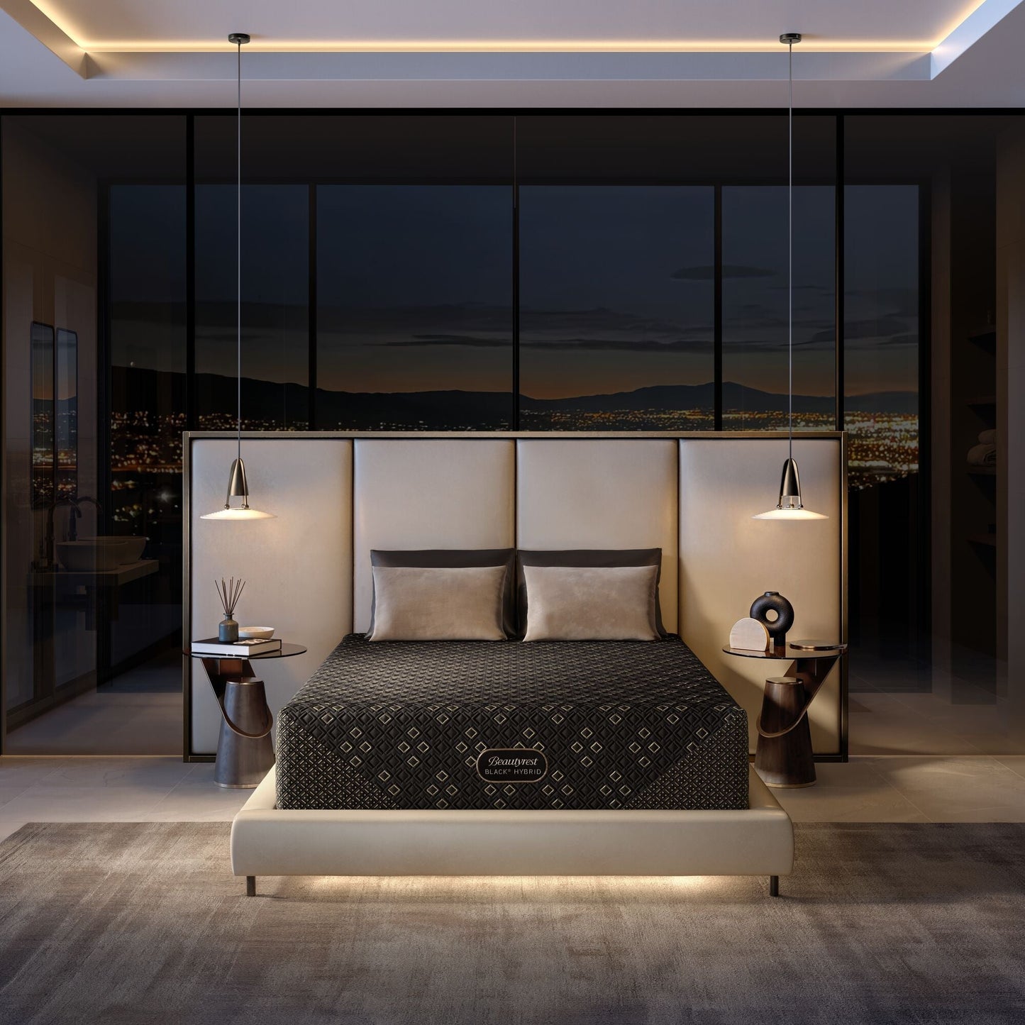 Beautyrest Black XCS Series Four Firm Hybrid Mattress