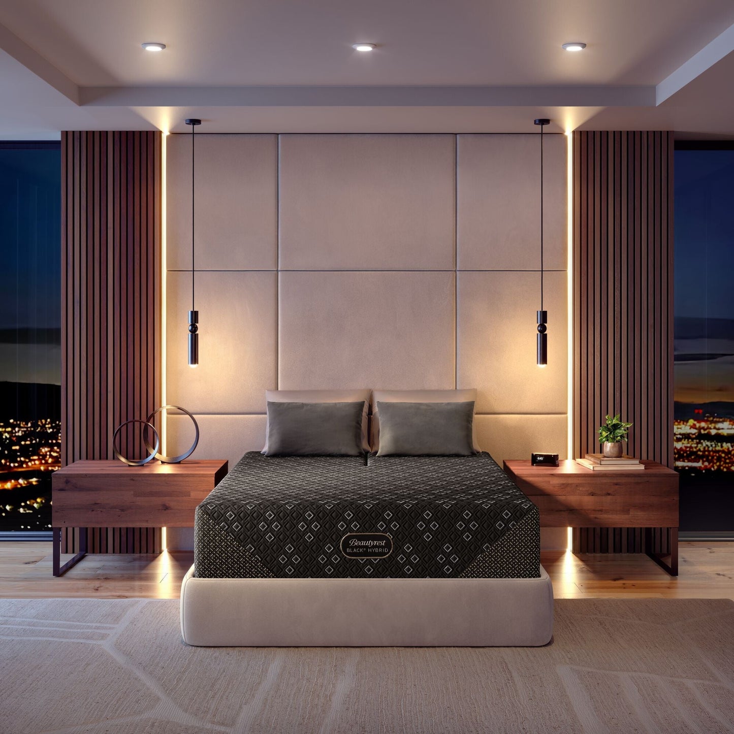 Beautyrest Black XCS Series Three Firm Hybrid Mattress