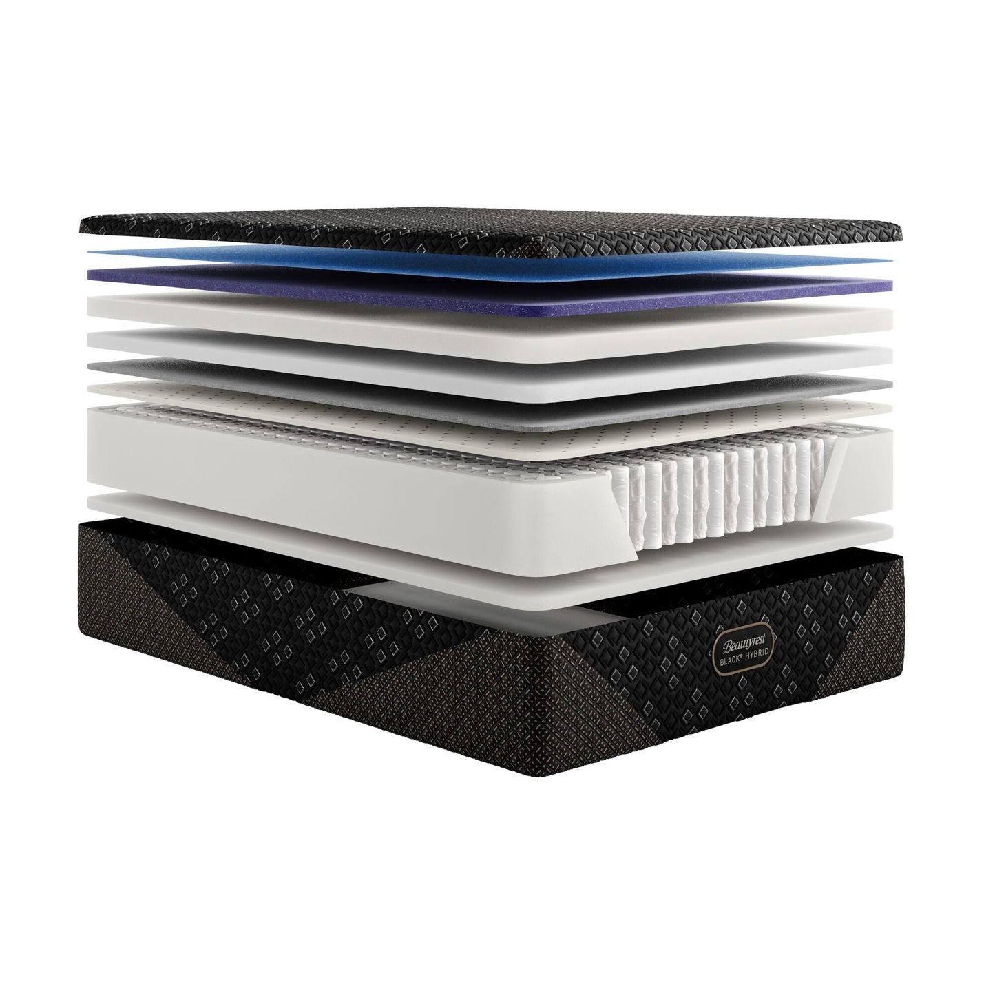 Beautyrest Black XCS Series Three Plush Hybrid Mattress