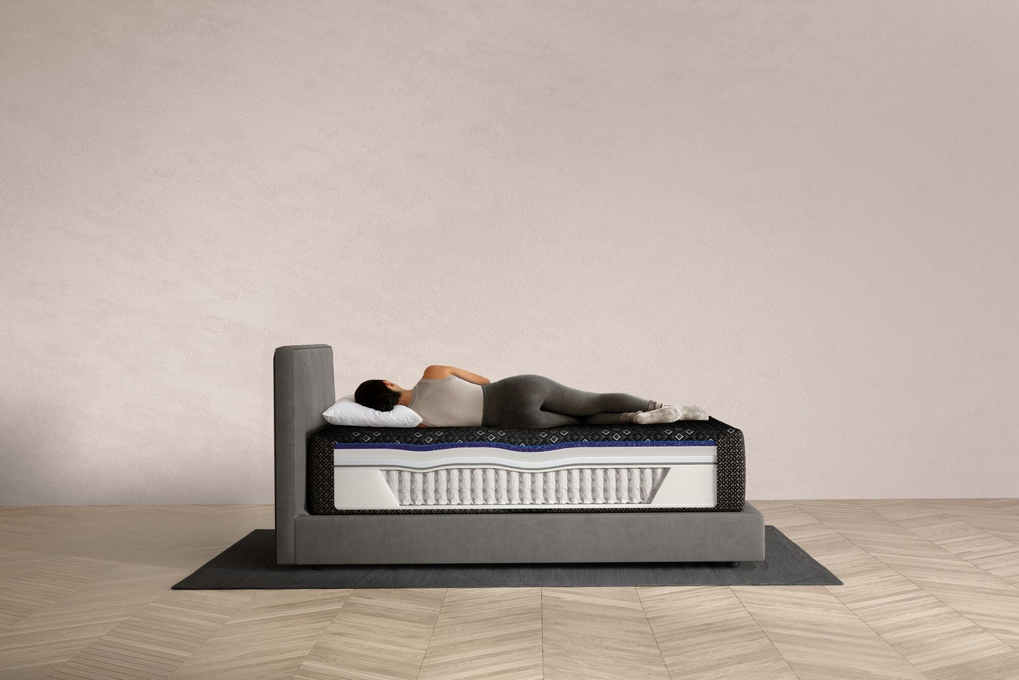 Beautyrest Black XCS Series Three Plush Hybrid Mattress
