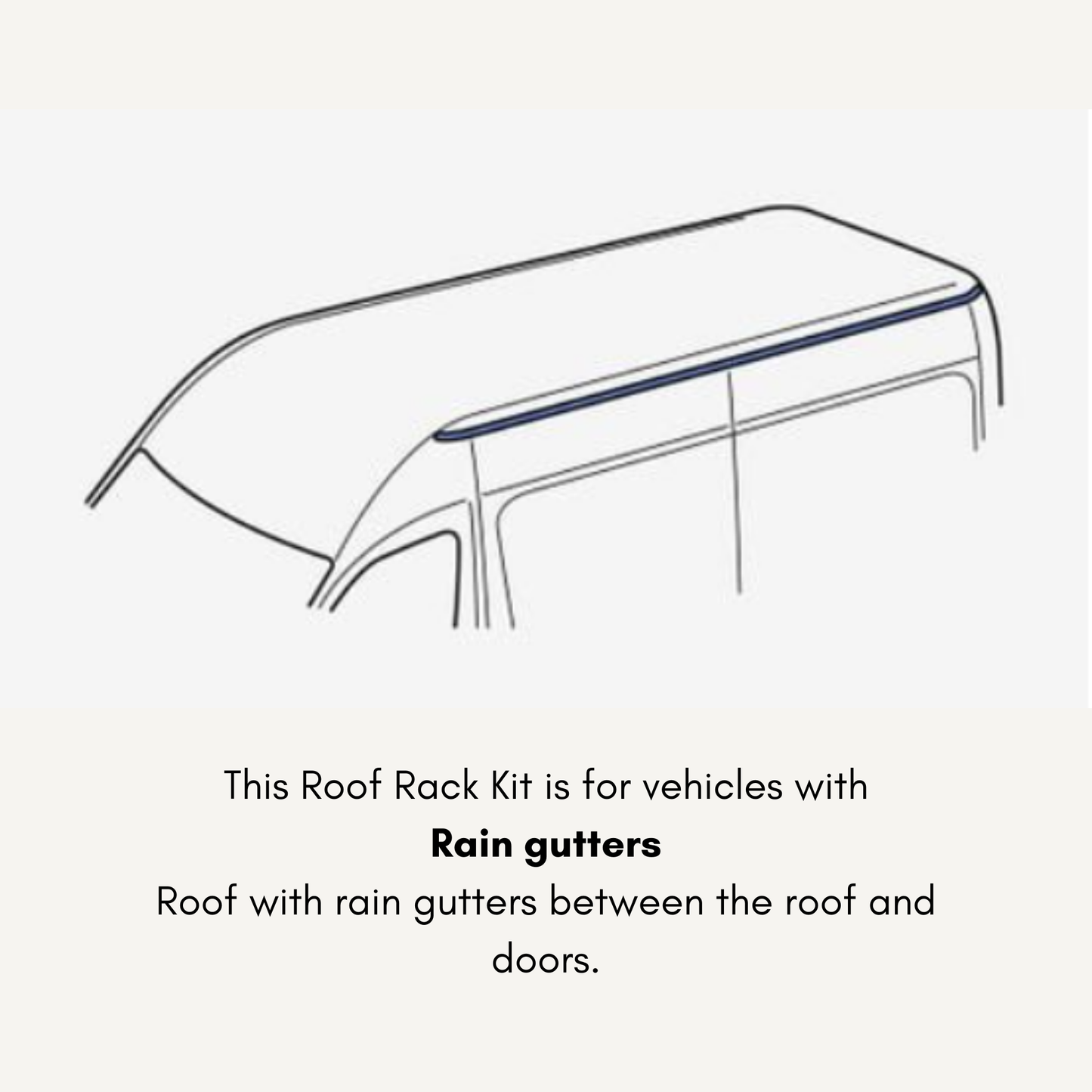 WingBar Evo Kit for Ford Ranger Standard Cab 2-dr w/ Rain Gutters 1983 to 1992