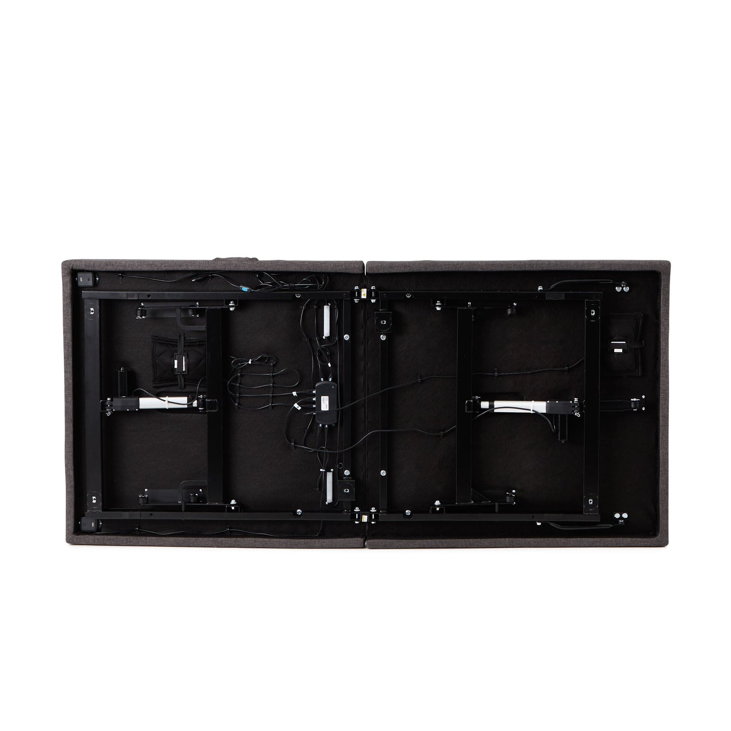 Malouf M555 Smart Adjustable Bed Base - App-Controlled with Dual Massage