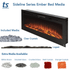 The Sideline 45 Inch Recessed Smart Electric Fireplace 80025 feature graphic 5