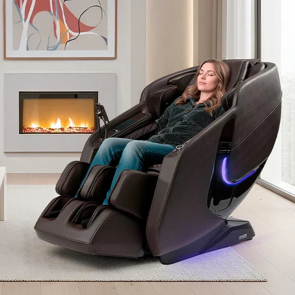 Infinity Solstice Deluxe Massage Chair – Advanced 4D Roller Technology & Extended L-Track Coverage