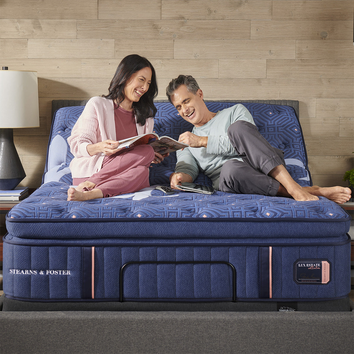 Stearns & Foster Lux Estate Soft Euro Pillow Top Mattress