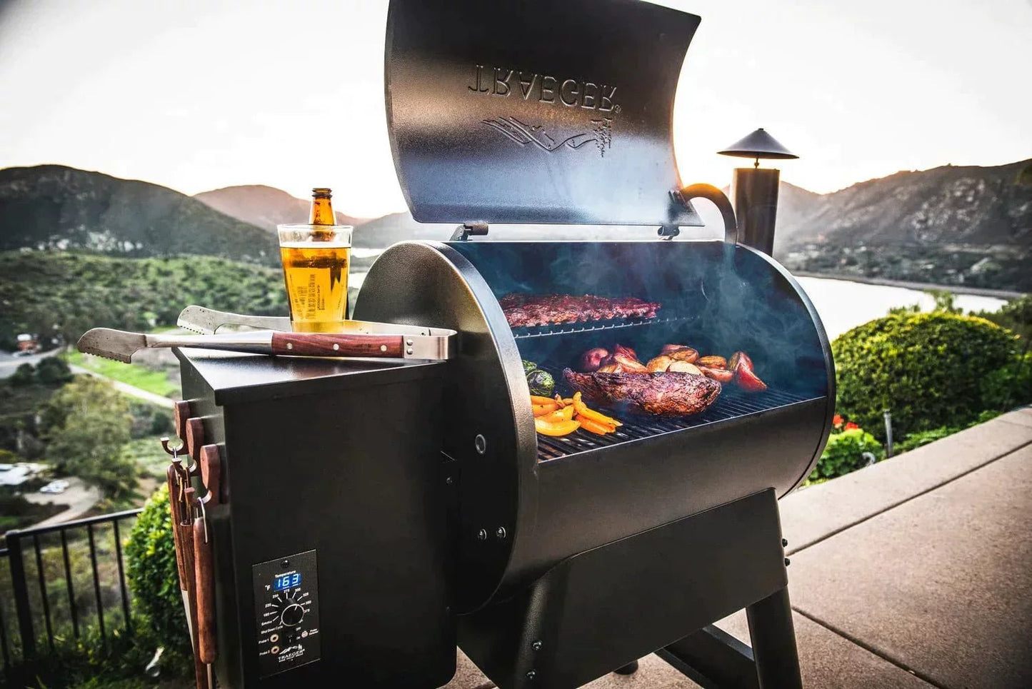 Traeger Grills Pro Series 22 Electric Wood Pellet Grill and Smoker