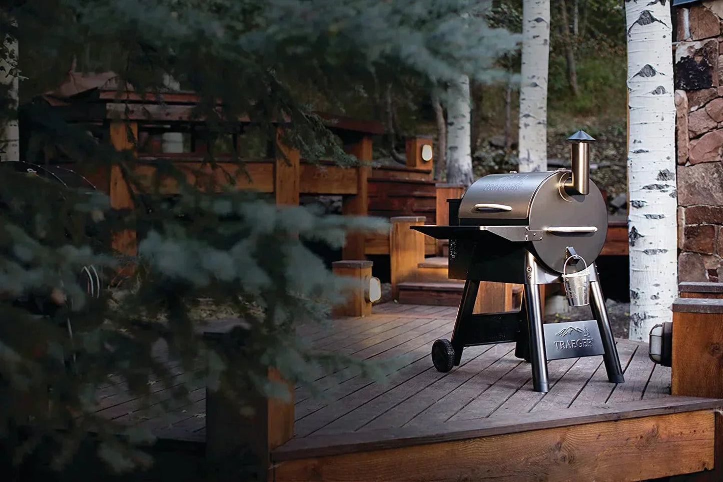 Traeger Grills Pro Series 22 Electric Wood Pellet Grill and Smoker