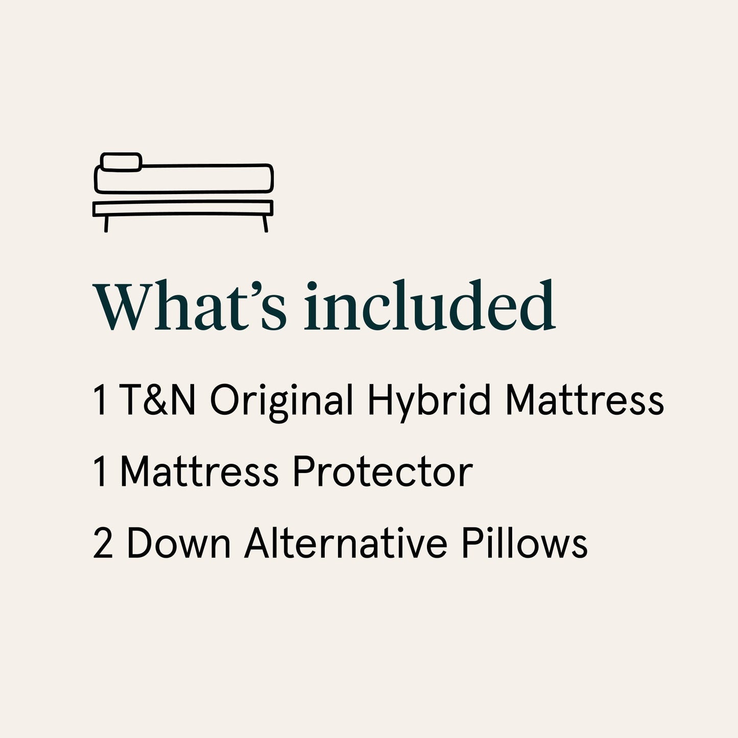 Original Hybrid Mattress Bundle