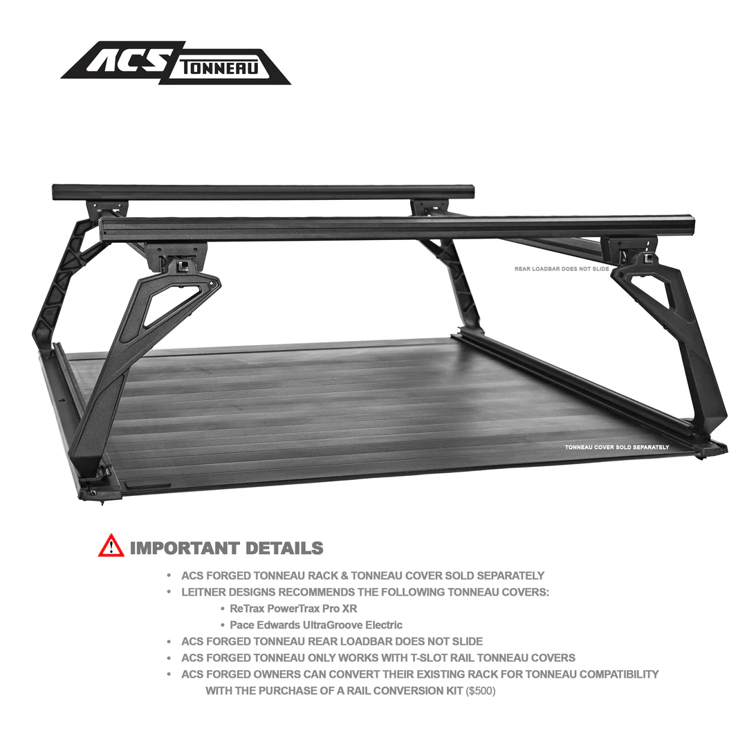 ACS Forged Tonneau | 2003 to 2024 Dodge RAM 3500 6'4" Bed
