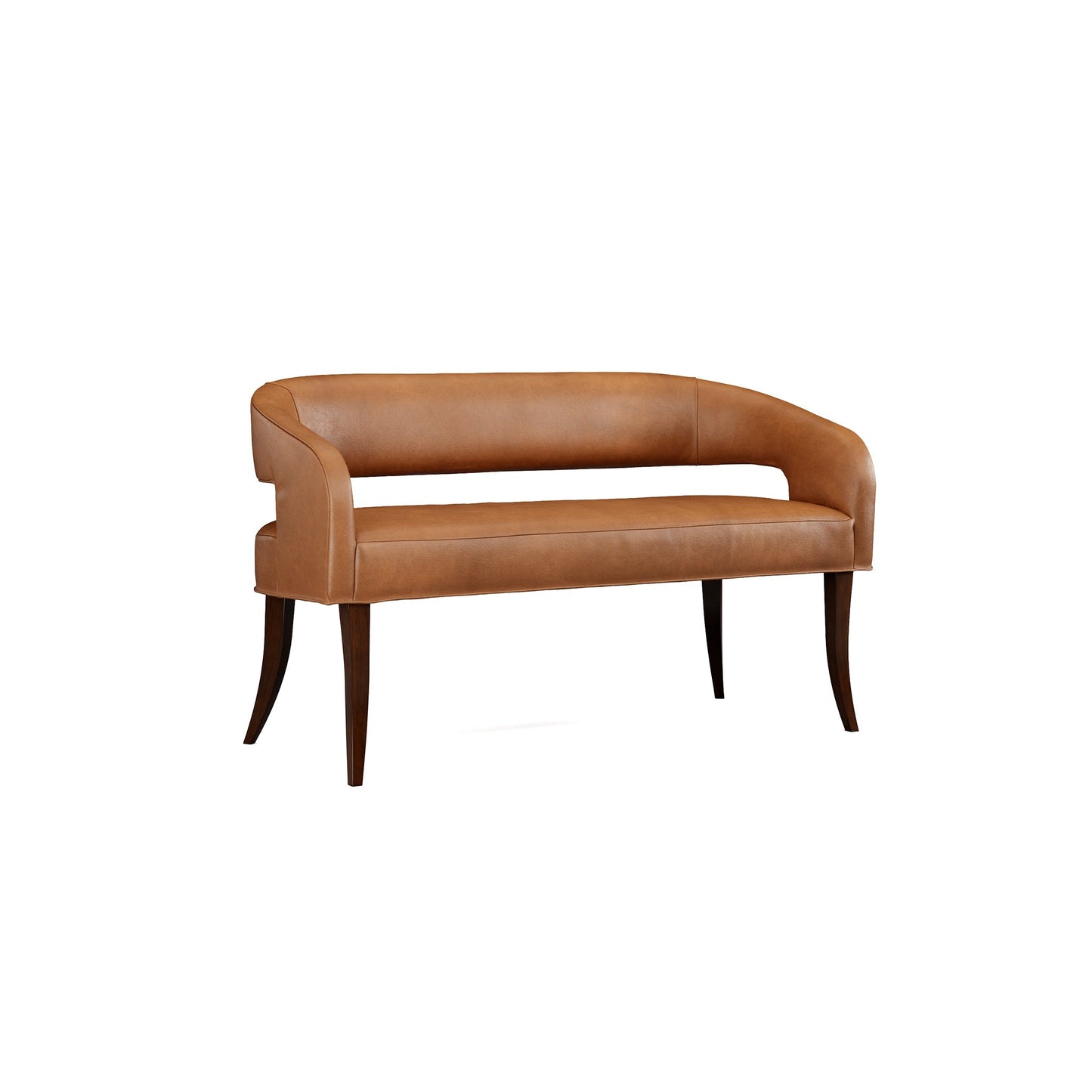 Dustin Leather Bench