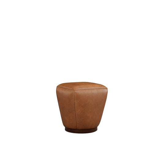 Colette Leather Ottoman