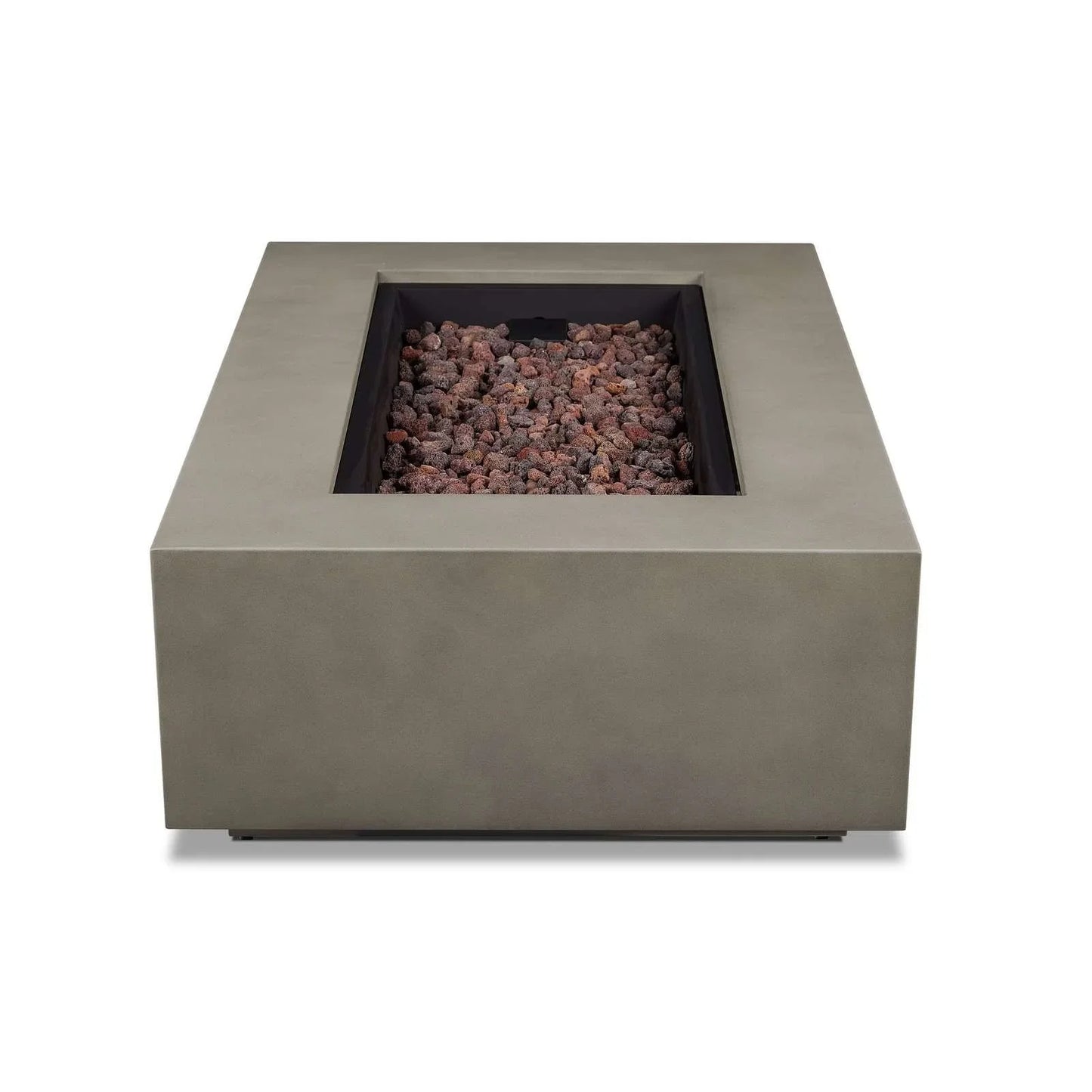 Real Flame Aegean 50″ Rectangle Propanes Gas Outdoor Fire Tables