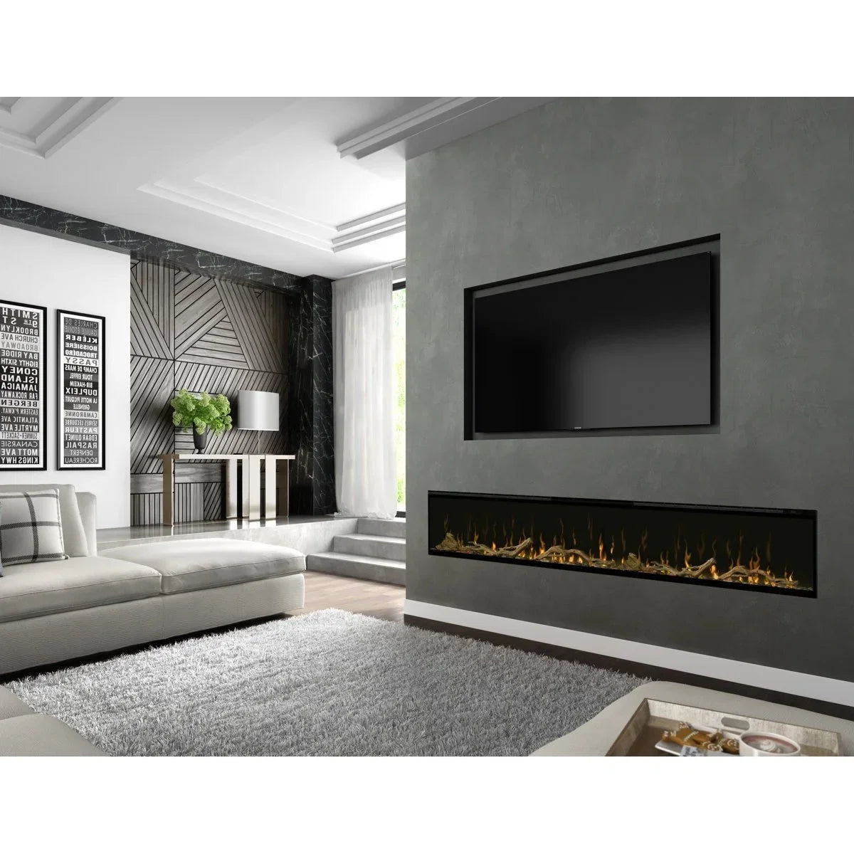 Dimplex IgniteXL 60-Inch Built-in Linears Electric Fireplaces