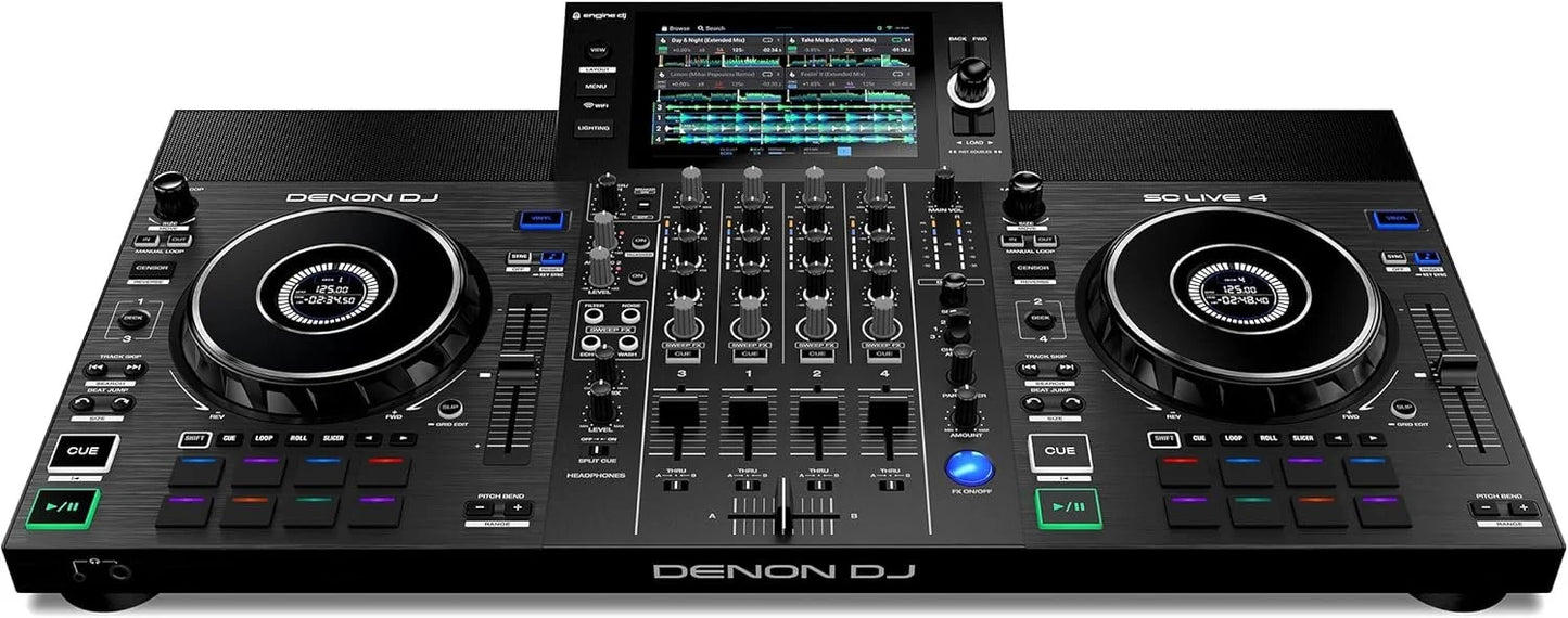 Denon DJ SC LIVE 4 4-Decks Standalones DJ