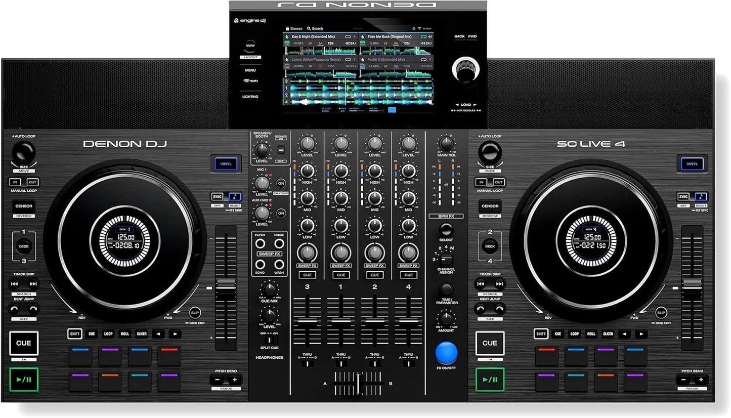 Denon DJ SC LIVE 4 4-Decks Standalones DJ